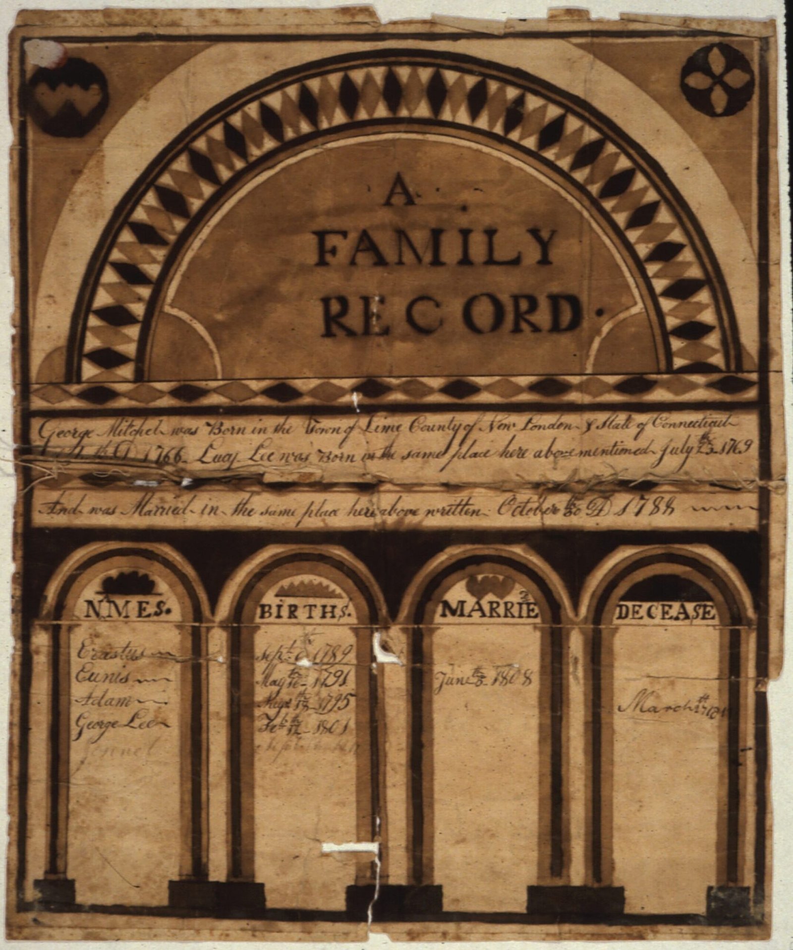 old family record